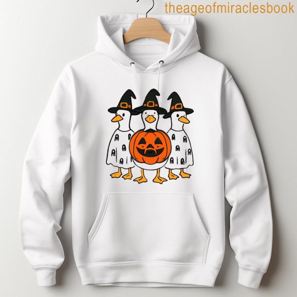 Goose Halloween Fall T-shirt - Image 4