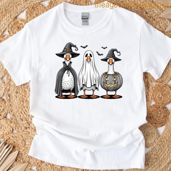 Halloween Geese Spooky Goose T-shirt