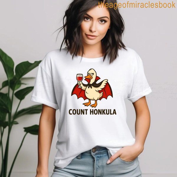 Honkula Funny Halloween Goose T-shirt - Image 3