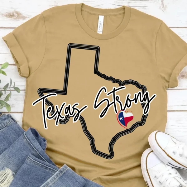 Pray for Texas, Texas Hill Country Strong, Flood 2025 Tshirt TXHCS3 - Image 2