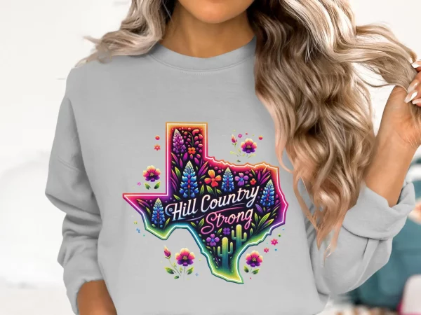 Pray for Texas, Texas Hill Country Strong, Flood 2025 Tshirt TXHCS1 - Image 2