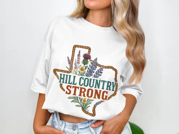 Pray for Texas, Texas Hill Country Strong, Flood 2025 Tshirt TXHCS2