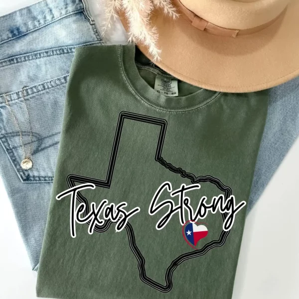 Pray for Texas, Texas Hill Country Strong, Flood 2025 Tshirt TXHCS3 - Image 4