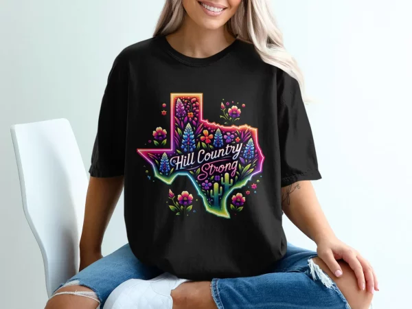 Pray for Texas, Texas Hill Country Strong, Flood 2025 Tshirt TXHCS1