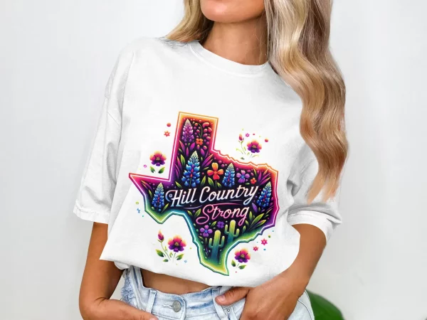 Pray for Texas, Texas Hill Country Strong, Flood 2025 Tshirt TXHCS1 - Image 4
