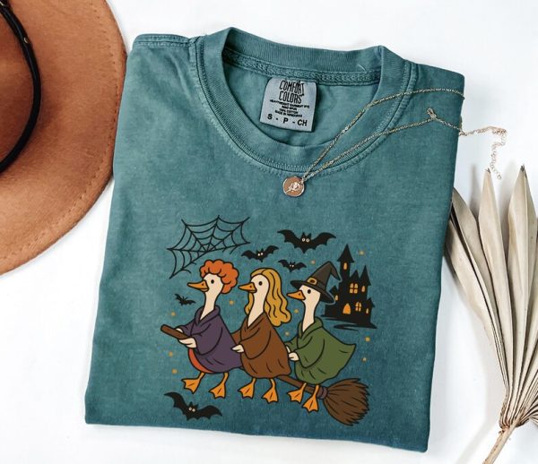 Summerween Goose Shirt, Summer Halloween Shirt, Silly Goose, Halloween Gift, Retro Halloween, Vacation Shirt, Summer Shirt - Image 5