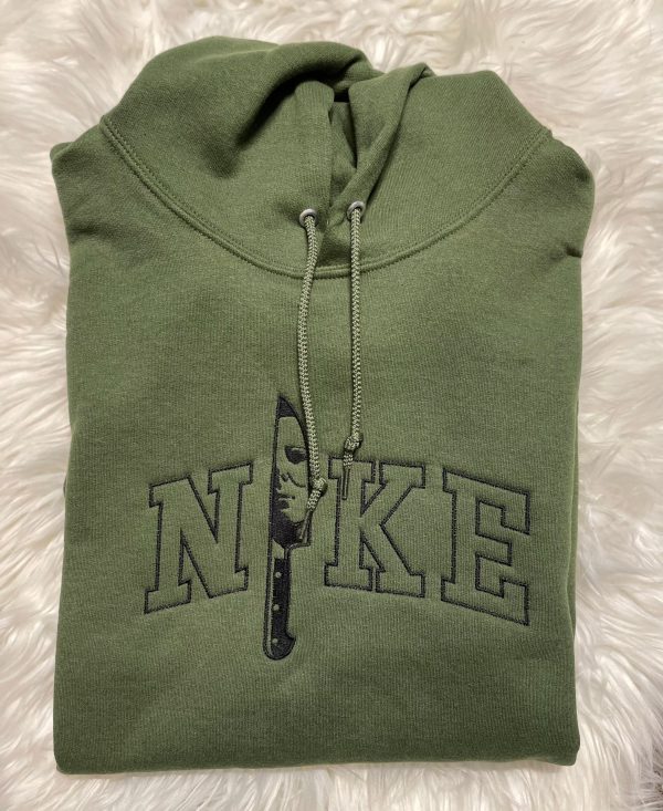 Knift Mike Myers Nike Embroidered Hoodie - TerraBell Designs - Image 2