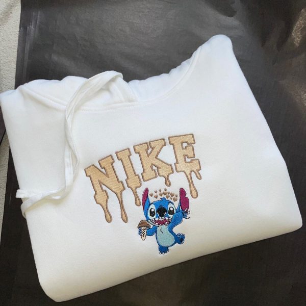 Embroidered Nike Stitch And Angel Couple Sweatshirts - TerraBell Designs - Image 2