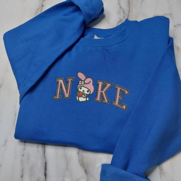 Nike Kuromi Melody Couple Embroidered Sweatshirt - TerraBell Designs - Image 3