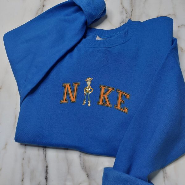 Woody Jesssie Couple Nike Embroidered Sweatshirt - TerraBell Designs - Image 5