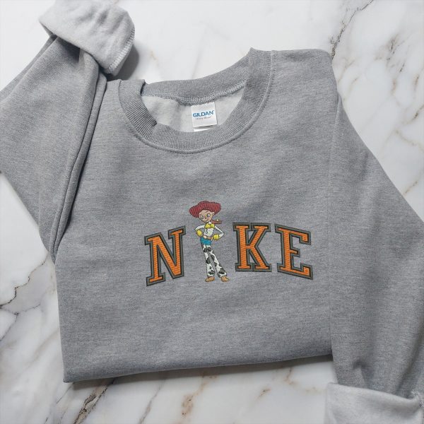 Woody Jesssie Couple Nike Embroidered Sweatshirt - TerraBell Designs - Image 3