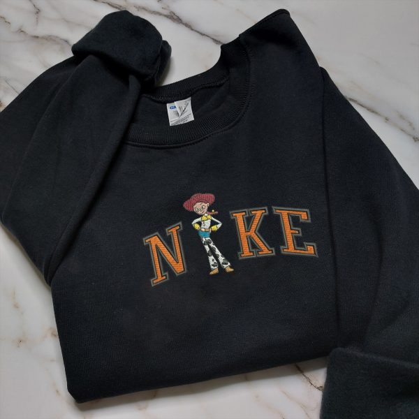 Woody Jesssie Couple Nike Embroidered Sweatshirt - TerraBell Designs - Image 2