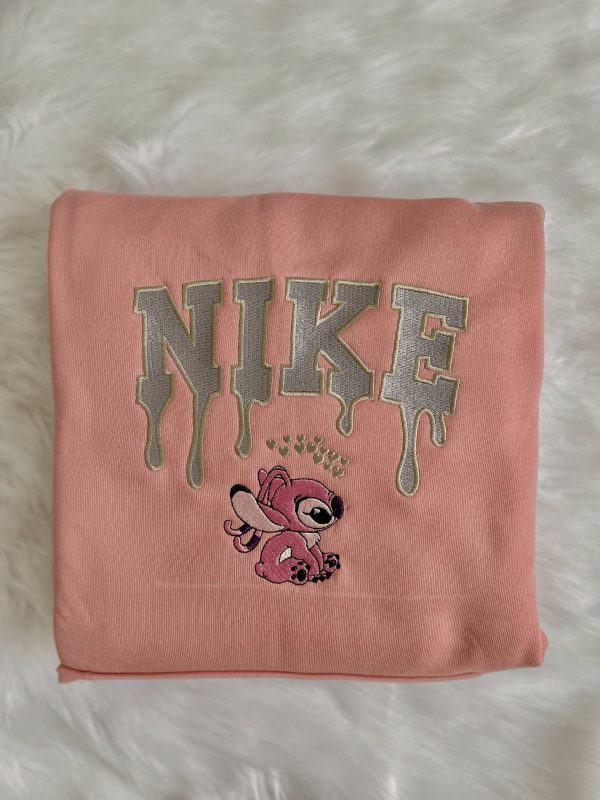 Embroidered Nike Stitch And Angel Couple Sweatshirts - TerraBell Designs - Image 5