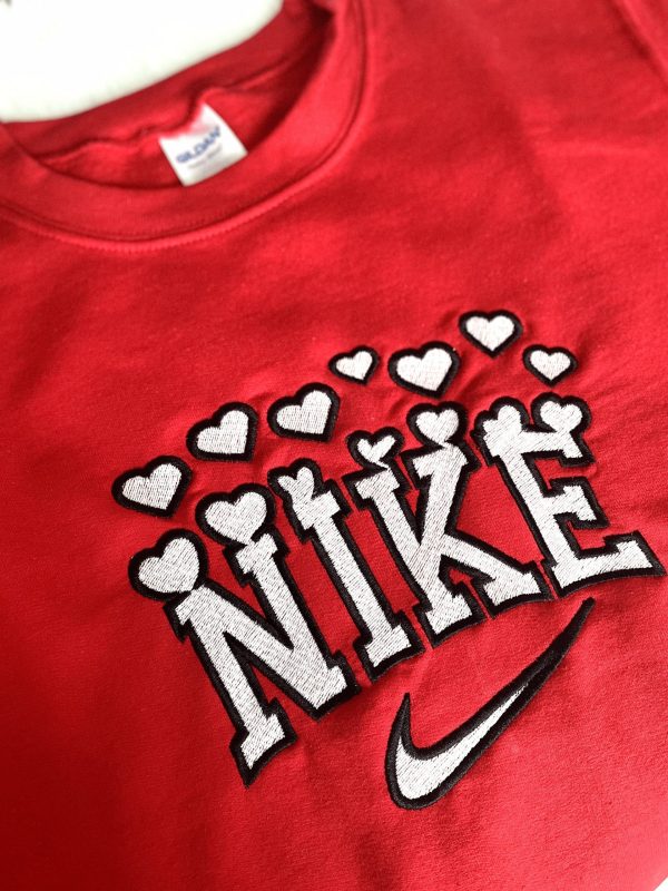Embroidered Lovely Nike Pullover Hoodie - TerraBell Designs - Image 7