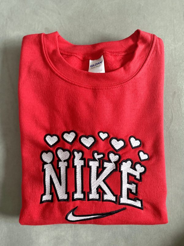 Embroidered Lovely Nike Pullover Hoodie - TerraBell Designs - Image 3