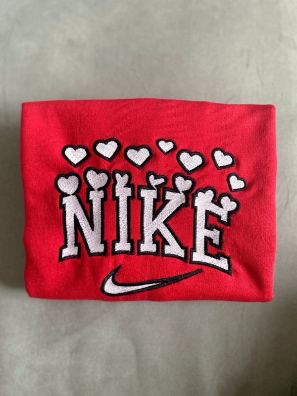 Embroidered Lovely Nike Pullover Hoodie - TerraBell Designs - Image 4
