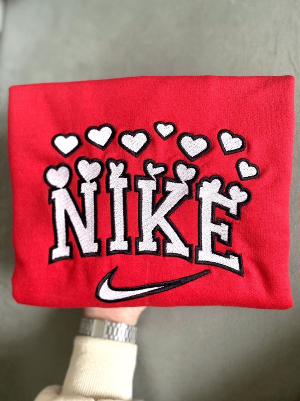 Embroidered Lovely Nike Pullover Hoodie - TerraBell Designs - Image 5