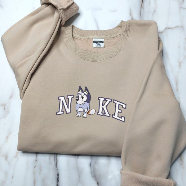 Muffin Socks Nike Couple Embroidered Bluey Sweatshirt - TerraBell Designs - Image 7