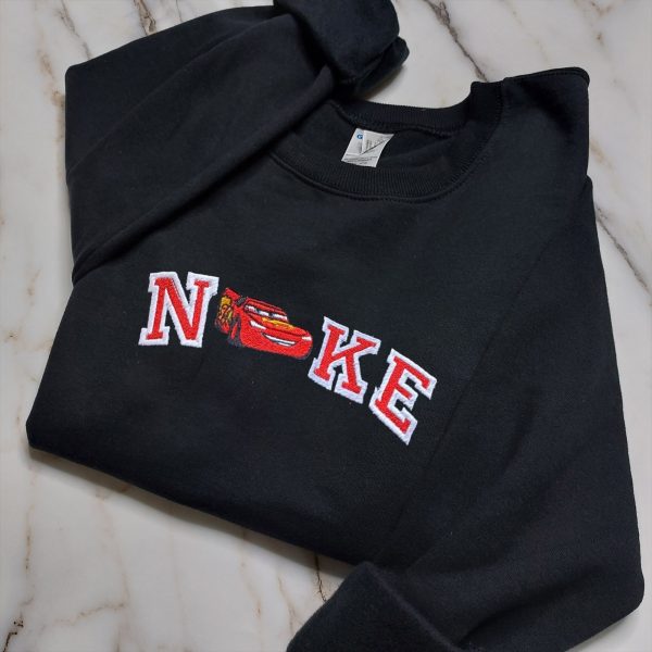 Mcqueen X Sally Nike Couple Embroidered Sweatshirt - TerraBell Designs - Image 3