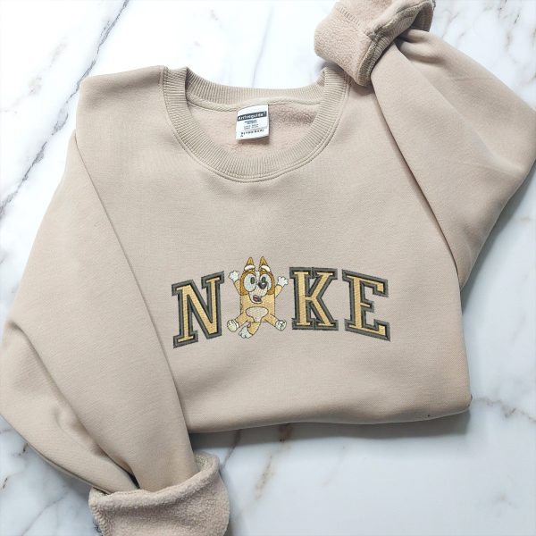 Nike Bluey X Bingo Dance Couple Embroidered Sweatshirt - TerraBell Designs - Image 7