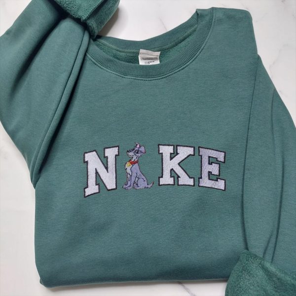Nike Tramp X Lady Couple Embroidered Cartoon Sweatshirt - TerraBell Designs - Image 2
