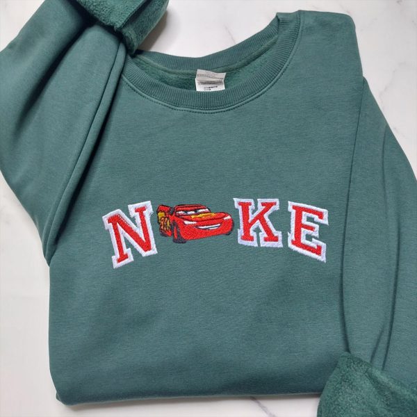 Mcqueen X Sally Nike Couple Embroidered Sweatshirt - TerraBell Designs - Image 5