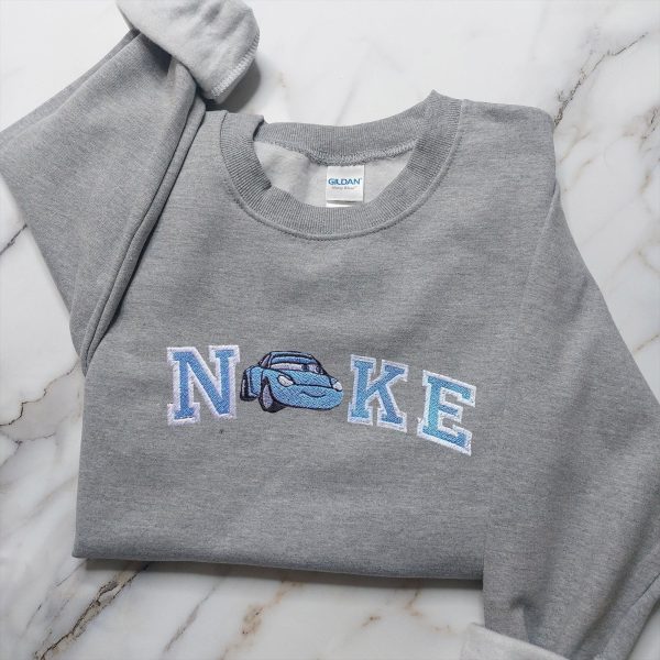 Mcqueen X Sally Nike Couple Embroidered Sweatshirt - TerraBell Designs - Image 6