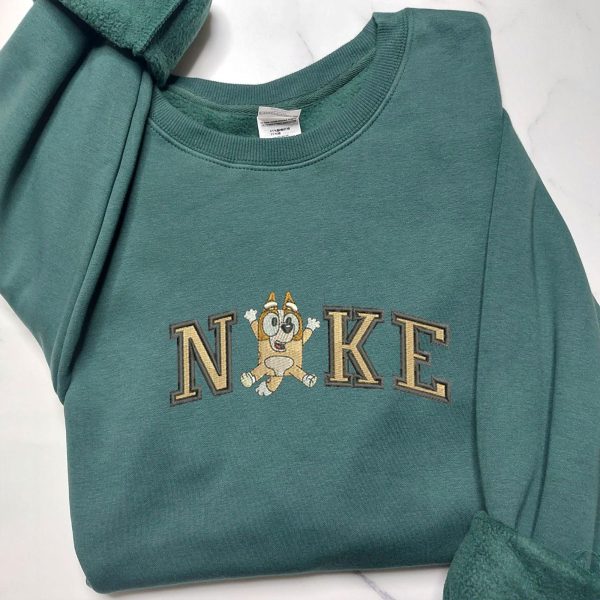 Nike Bluey X Bingo Dance Couple Embroidered Sweatshirt - TerraBell Designs - Image 4