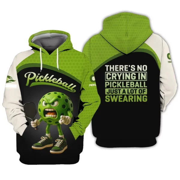 No Crying In Pickleball T Shirts, Funny Pickleball Shirts, Best Pickleball Gifts - Image 4