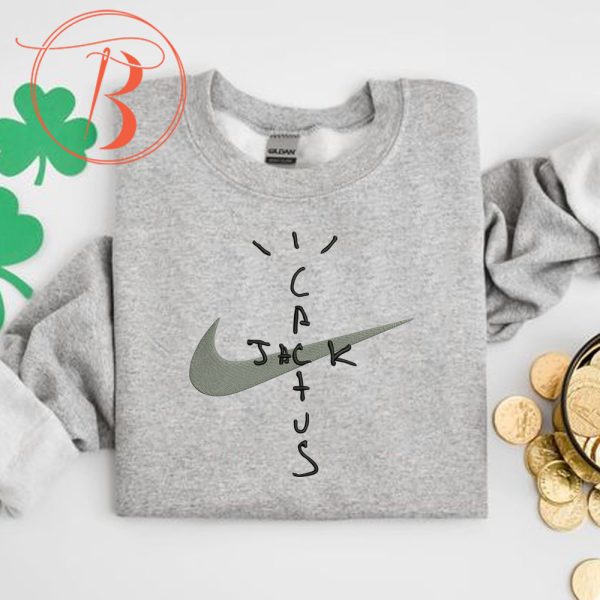 Jack Nike Swoosh Embroidered Sweatshirt - TerraBell Designs
