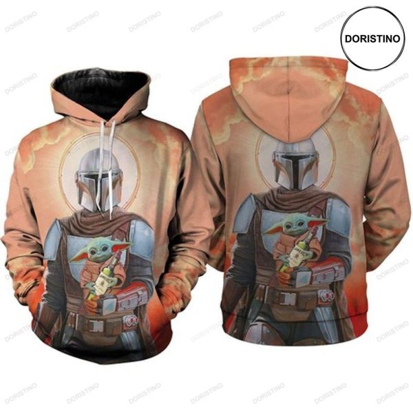 Jameson Irish Whiskey The Mandalorian Baby Yoda Limited Edition 3d Hoodie