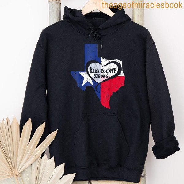Kerr County Strong Texas Pray For Texas T-shirt - Image 4