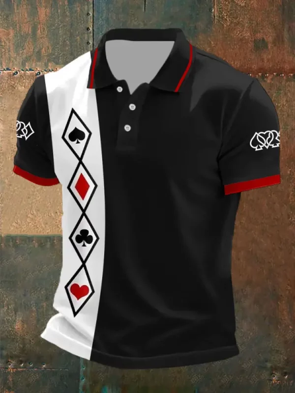 Polo Shirts Texas Hold'em Poker Shirt