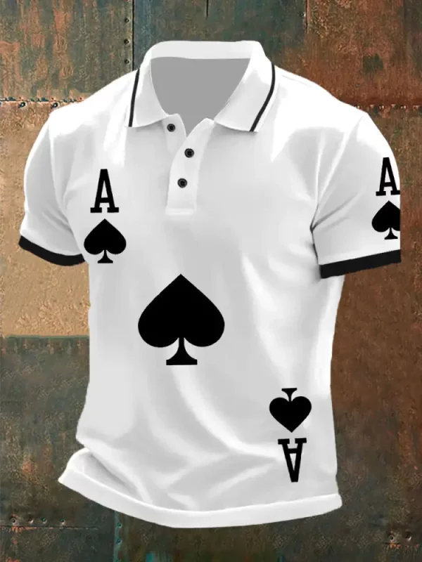 Polo Shirts Texas Hold'em Spades A