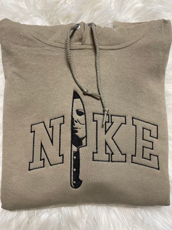 Knift Mike Myers Nike Embroidered Hoodie - TerraBell Designs