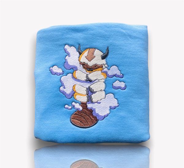 Nike Nickelodeon Avatar Appa Embroidered Sweatshirt - TerraBell Designs