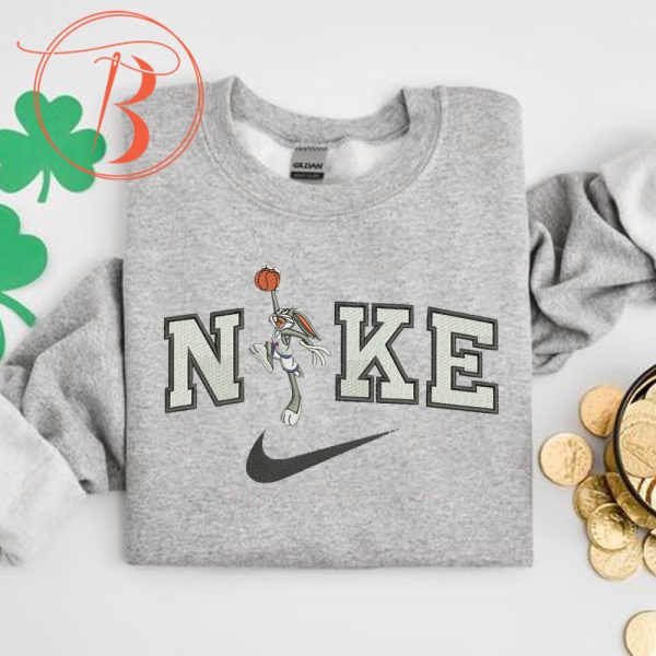 Nike Bugs Bunny Warner Bros Embroidered Sweatshirt More Colors - TerraBell Designs