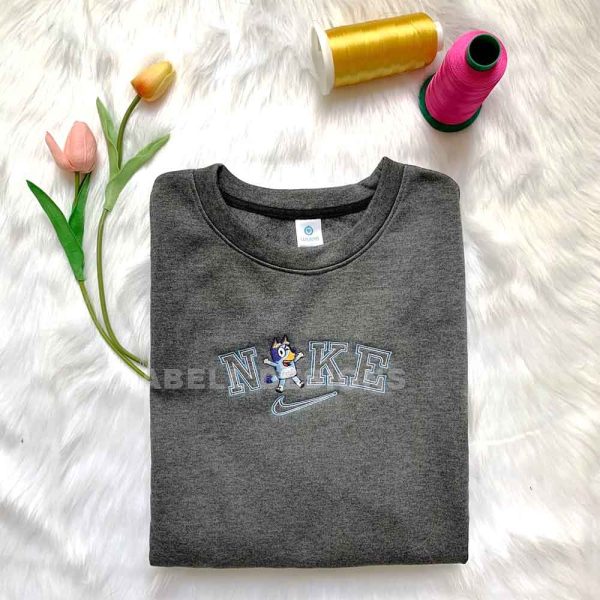Nike Cute Bluey Embroidered Sweatshirt - TerraBell Designs - Image 2
