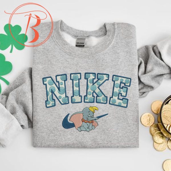 Nike Dumbo Disney Embroidered Sweatshirt More Colors - TerraBell Designs