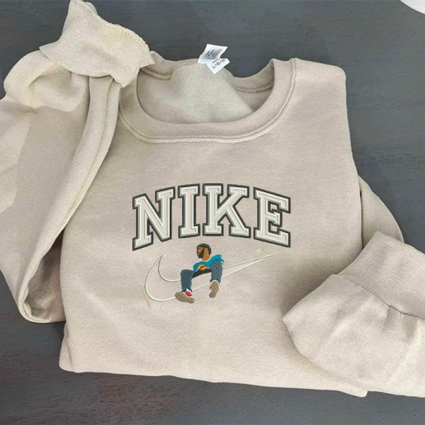 Nike J. Cole Crewneck Embroidered Sweatshirt - TerraBell Designs