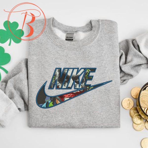 Nike Joker In The Dark Knight Embroidered Sweatshirt More Colors - TerraBell Designs