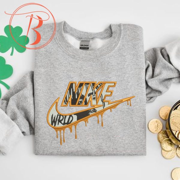 Nike Juice Wrld Melt Embroidered Sweatshirt - TerraBell Designs