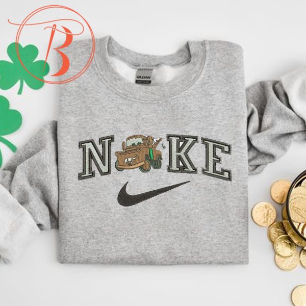 Nike Sir Tow Mater Pixar Car Embroidered Sweatshirt More Colors - TerraBell Designs