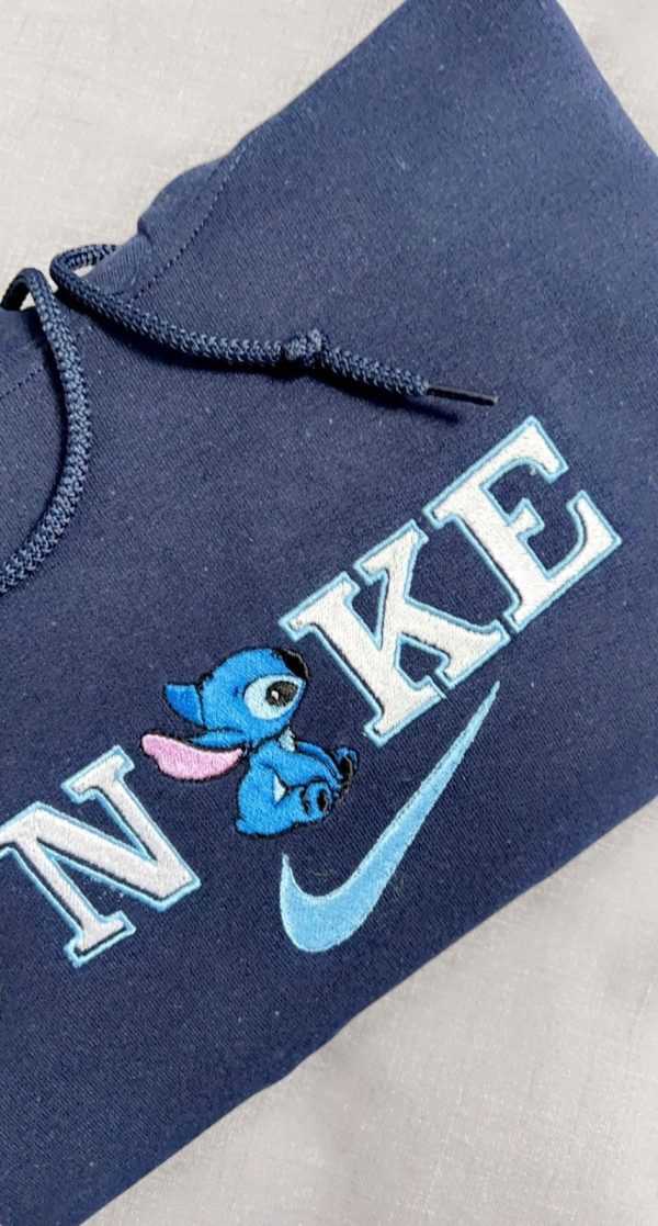 Nike Stitch Embroidered Hoodie Sweatshirt Tee - TerraBell Designs
