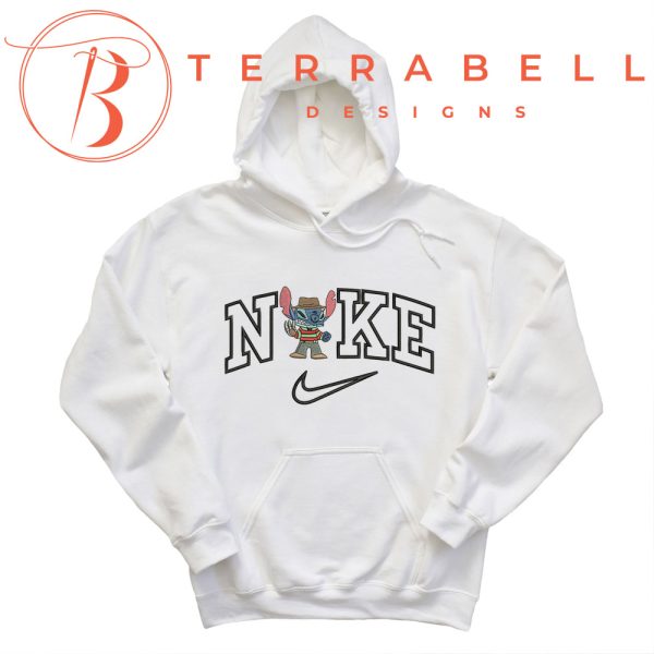 Nike Stitch Fredy Embroidered Halloween Hoodie - TerraBell Designs