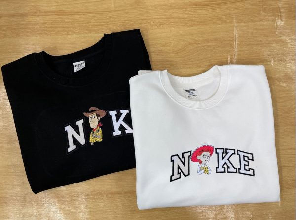 Nike Woody X Jessie Couple Embroidered Sweatshirt - TerraBell Designs