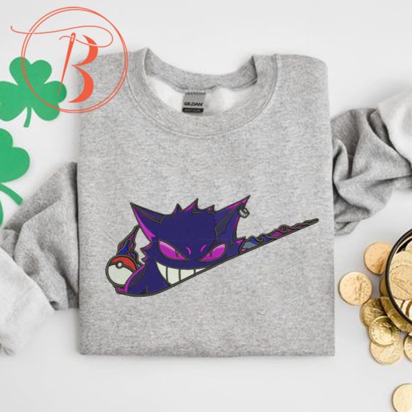 Nike X Gangar Pokemon Embroidered Sweatshirt - TerraBell Designs
