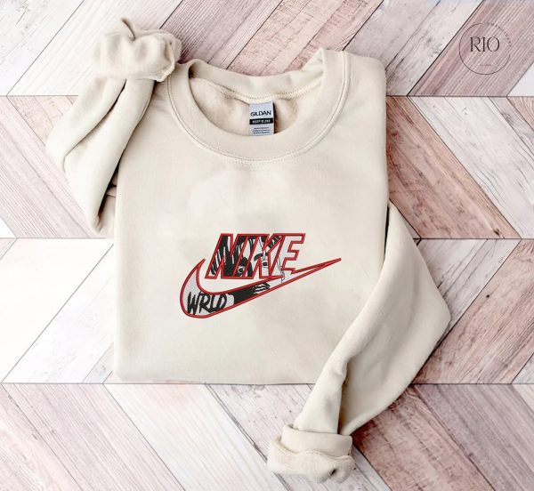 Nike X Juiceworld Embroidered Sweatshirt - TerraBell Designs