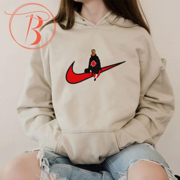 Nike X Uchiha Obito Embroidered Hoodie - TerraBell Designs