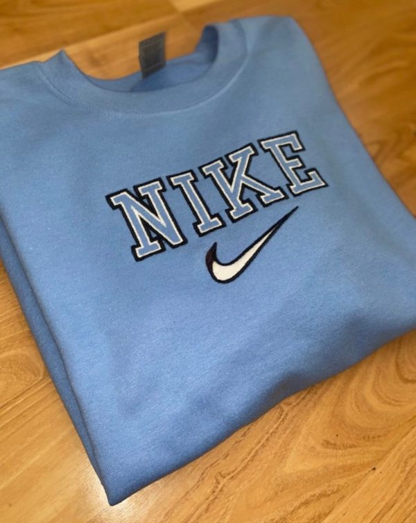 Nike Logo Embroidered Sweatshirt Gifts For Friends - TerraBell Designs - Image 3